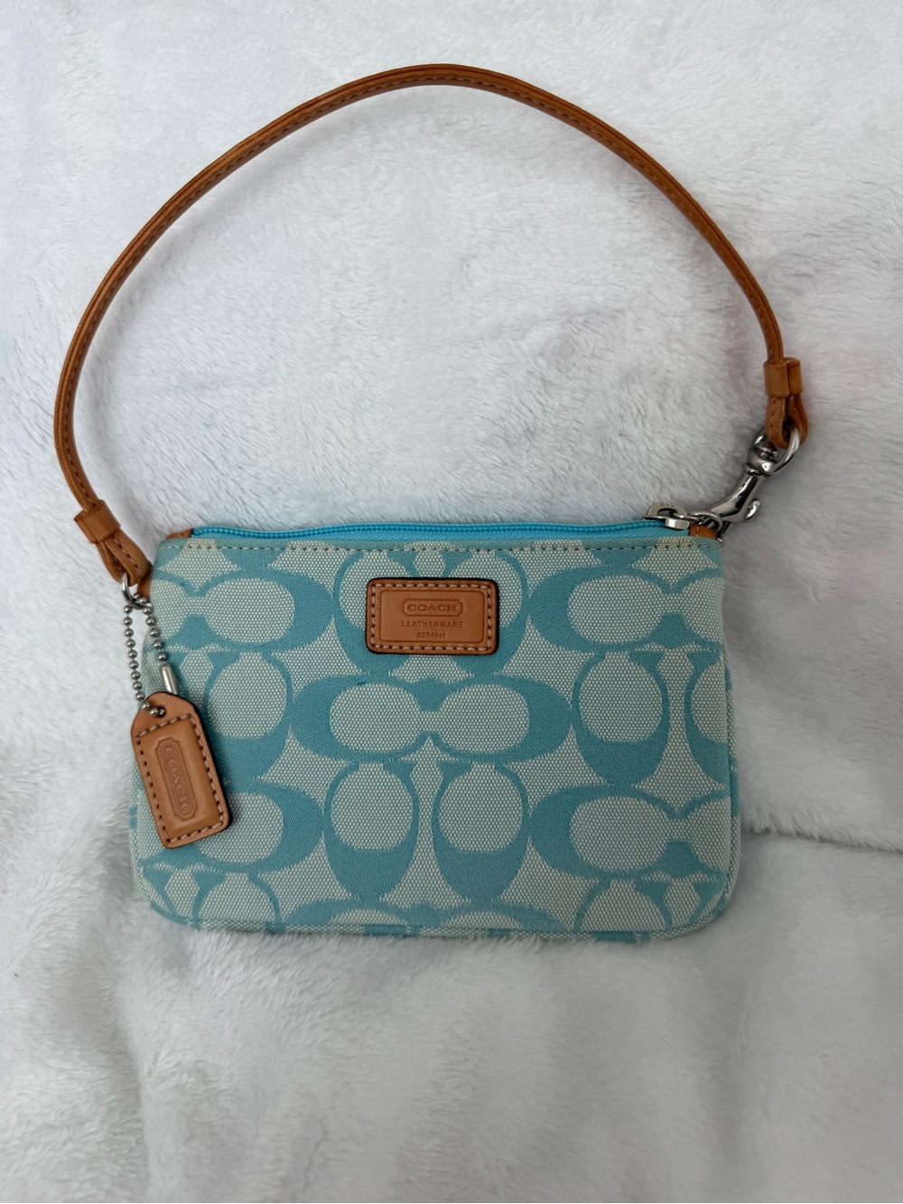 Coach Y2K Signature Wristlet